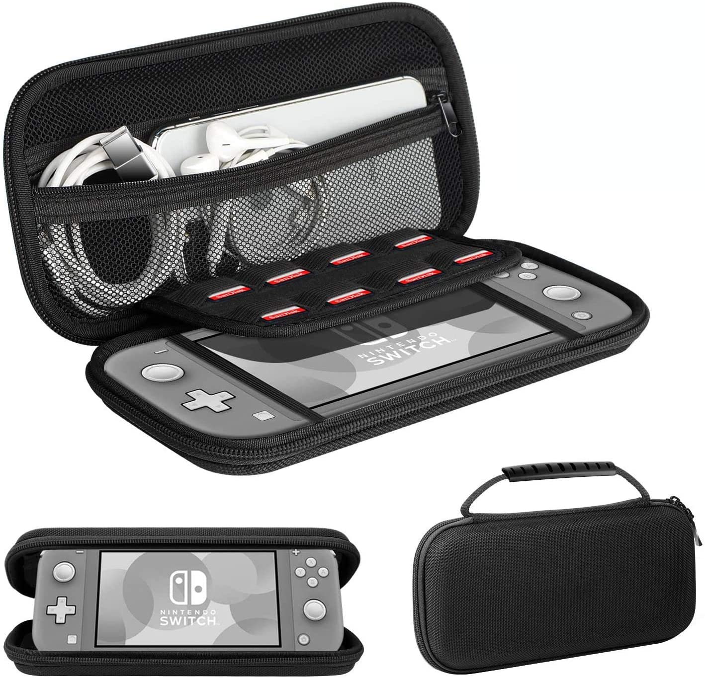 Benazcap Case Compatible with Nintendo Switch OLED Model 2021, 14 in 1,  Accessories Kit with Carrying Case, Clear Cover, Screen Protector and More