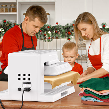 Auto Heat Press Machine for T Shirts-Auto-Release 15x15 Heat Press