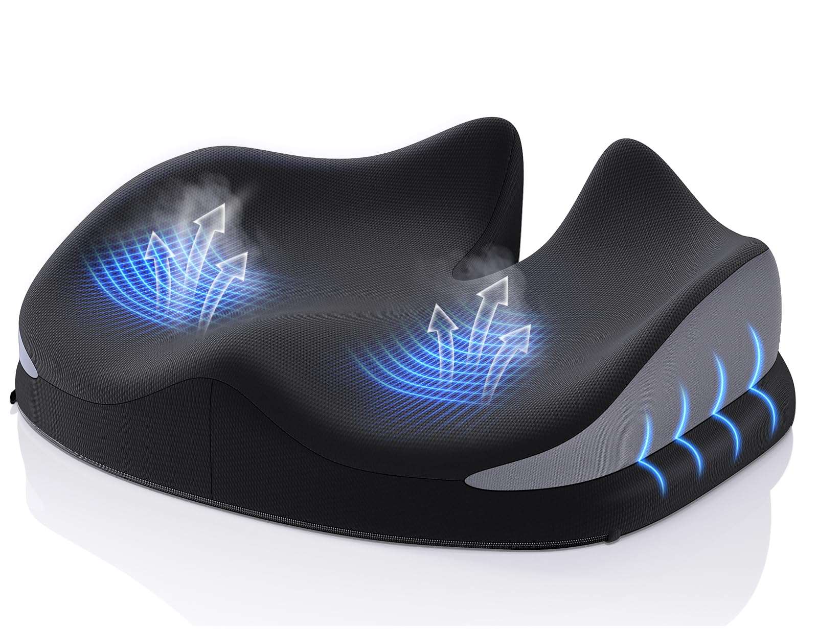 Benazcap Memory Seat Cushion For Office Chair Sciatica Back Pain - Main Image