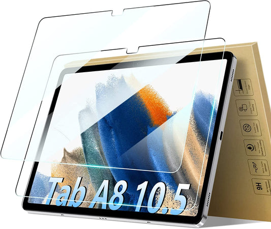 [2 Pack] Benazcap Screen Protector for Galaxy Tab A8 10.5 Inch (SM-X200/X205/X207)