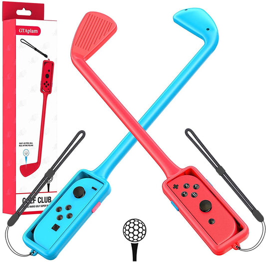 Nintendo Switch/Switch OLED, Joy Con Controller Grip for Mario Golf/ Super Rush